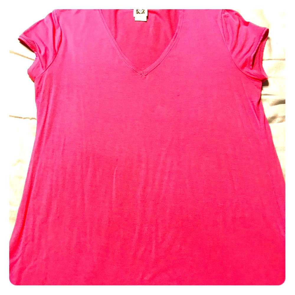 Ladies vneck T-shirt
